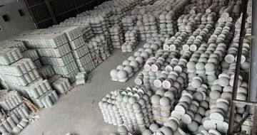 抚顺 芝麻白挡车柱