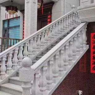 抚顺 天然石材 阳台庭院护栏、栏杆