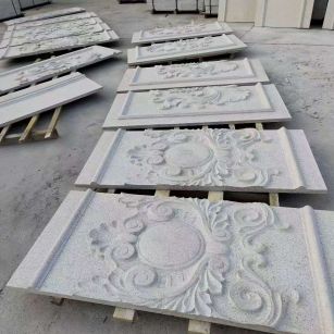 抚顺 芝麻白干挂雕花板