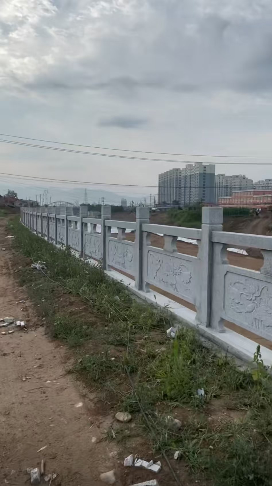 抚顺 石材河道栏杆