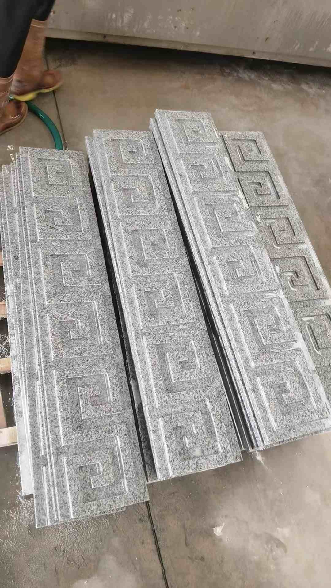 抚顺 别墅回纹线条，雕刻