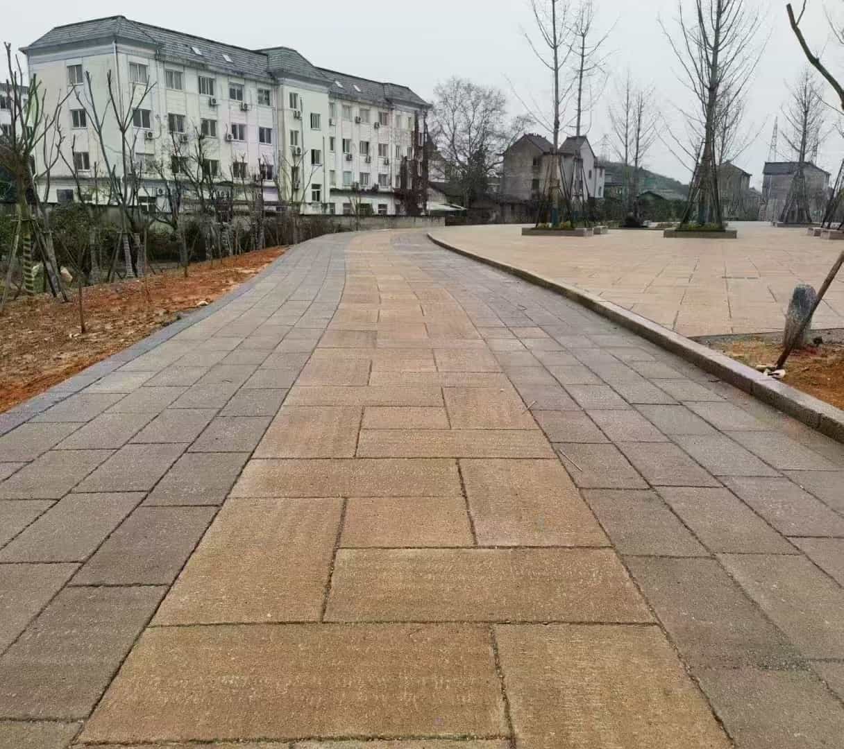 抚顺仿古石铺装效果