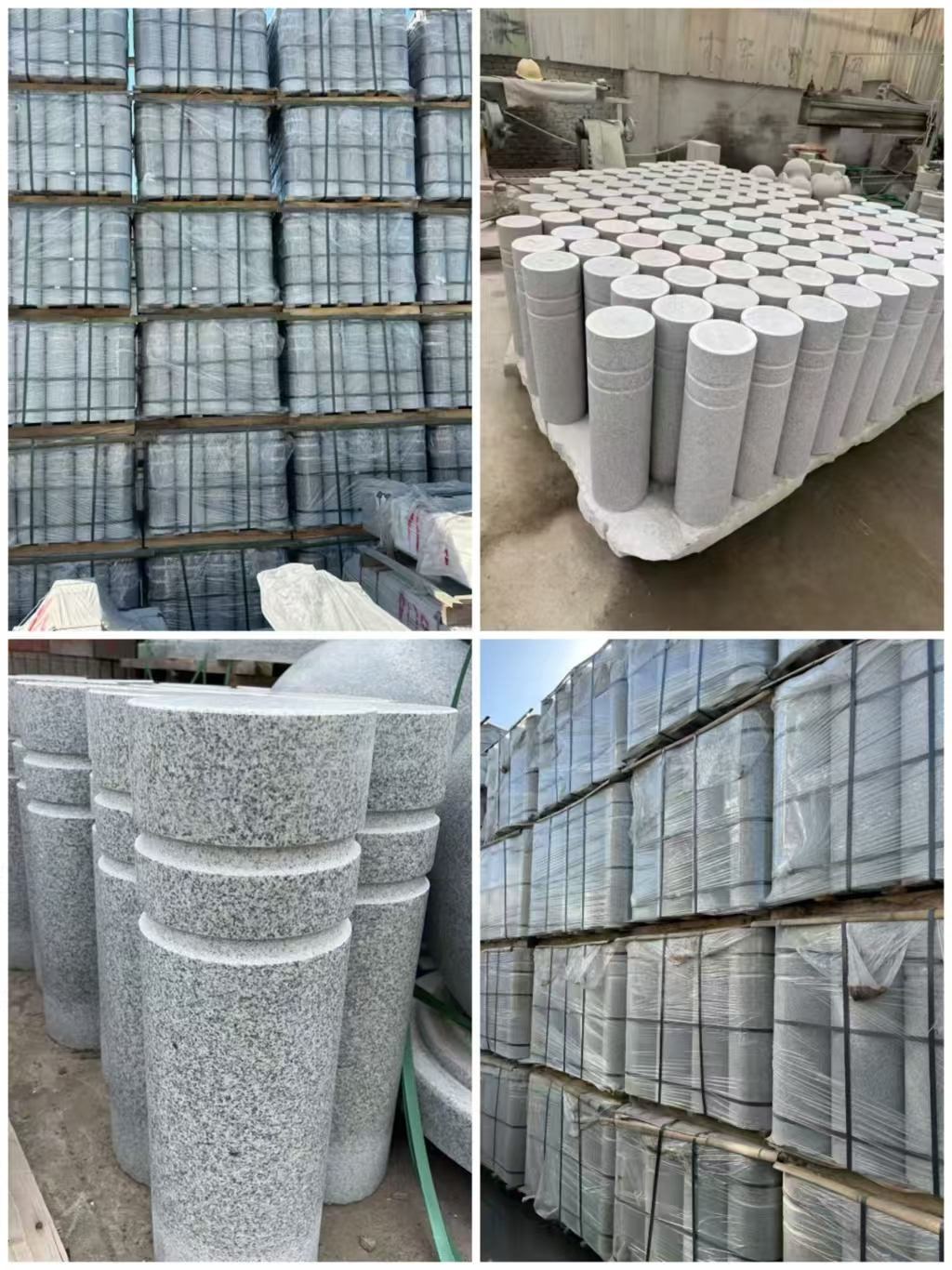 抚顺 芝麻白花岗岩挡车柱、隔离柱多少钱