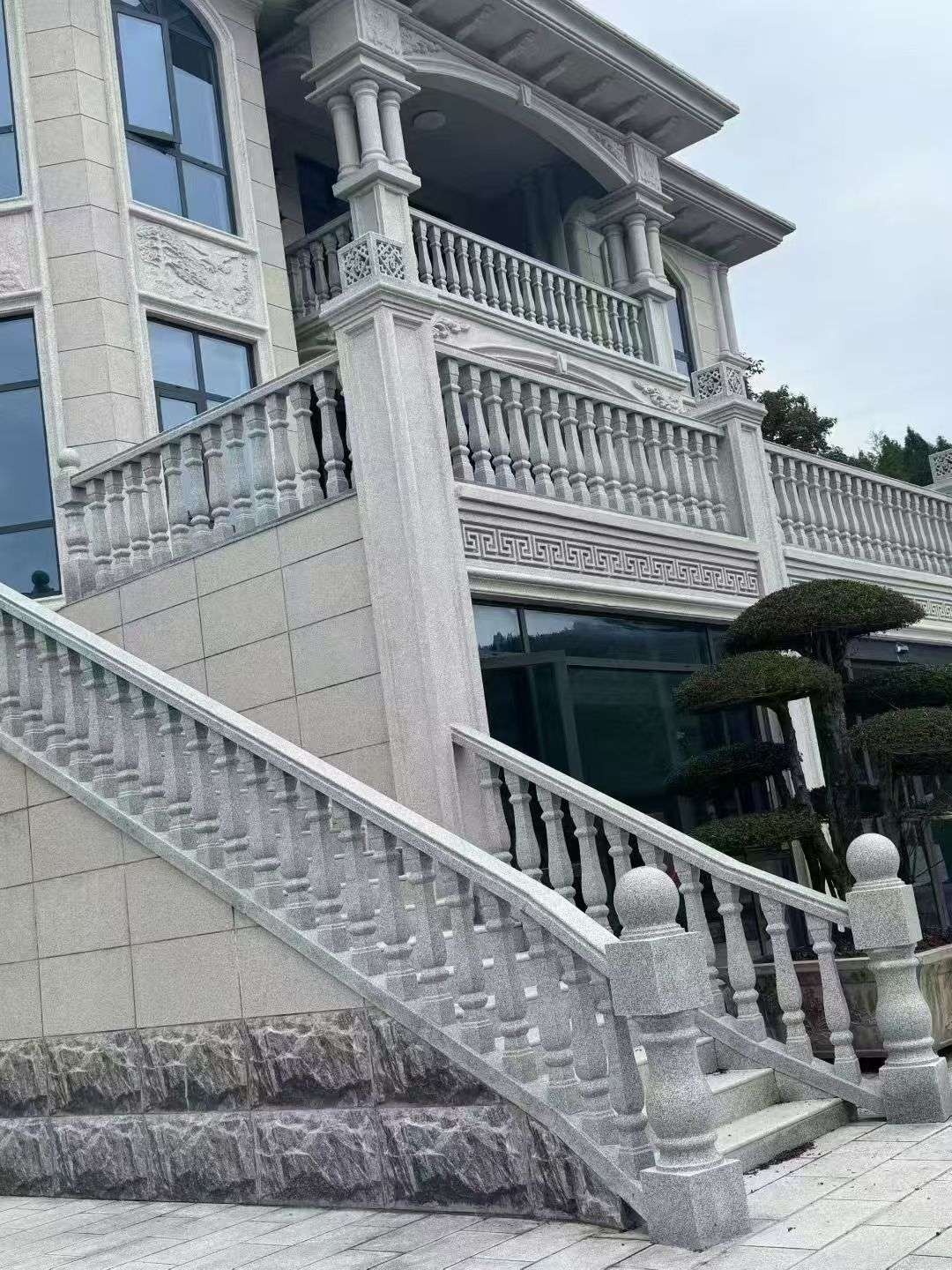 抚顺 芝麻白别墅，栏杆