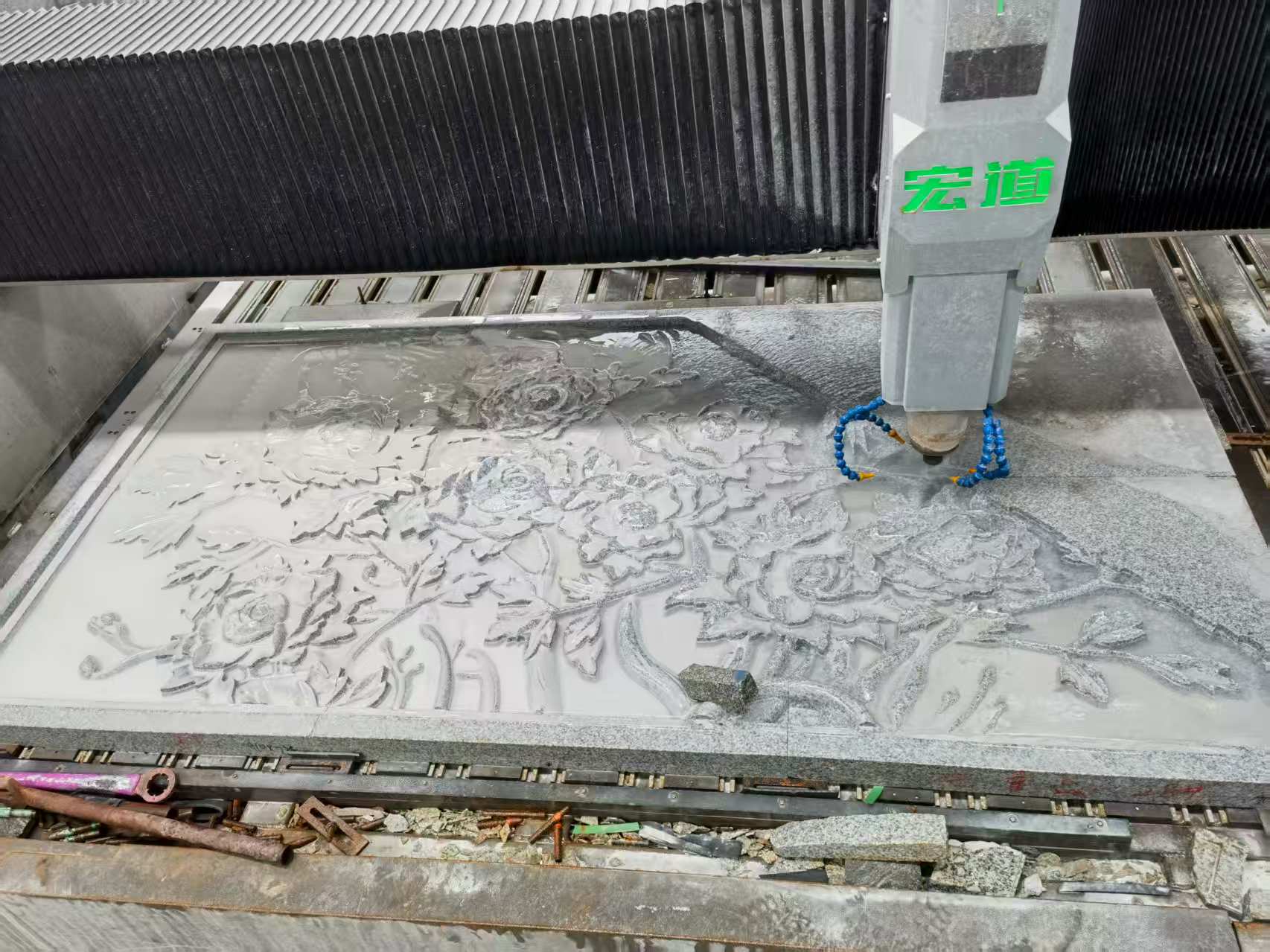 抚顺 别墅墙面石材雕刻